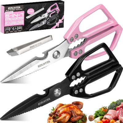 【廚房好幫手】EZUVITA 多功能剪刀 (2 PCS) $8.99